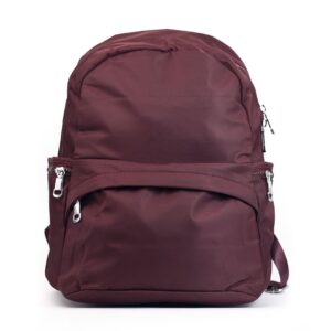 Morral Fino Oma Pochete Mediano Vino Tinto