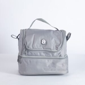 Lonchera Activo Zan Grande Gris
